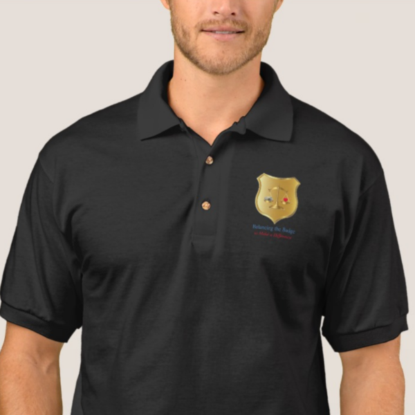 Balancing the Badge - Polo Shirt